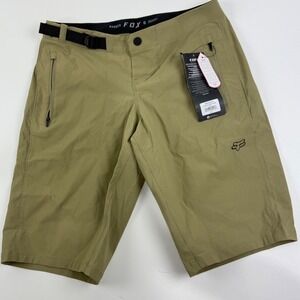Fox Ranger Shorts Khaki Bike Cycling MTB Outdoor Men's Size Small